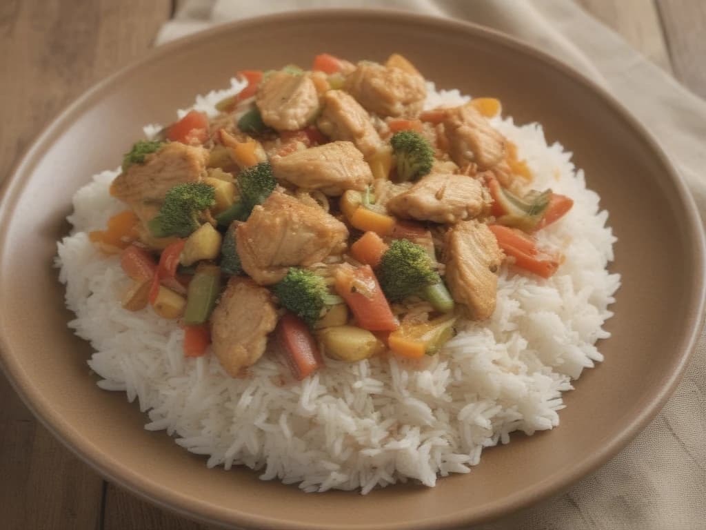 Arroz Frito com Legumes e Frango: Sabor e Tradição