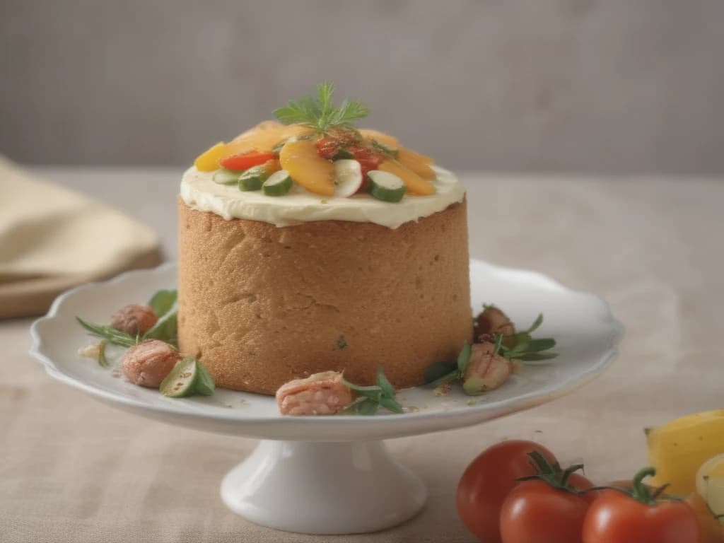 Bolo Salgado de Legumes: Sabor e Nutrição em Cada Fatia