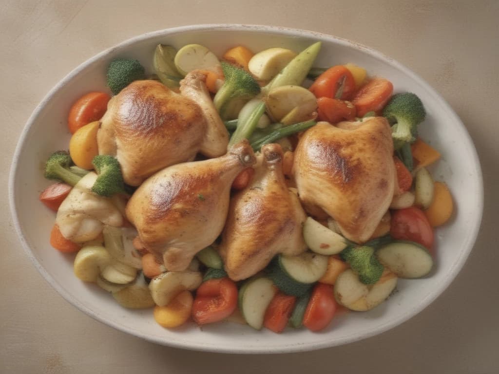 Deliciosa Frigideira de Frango e Legumes