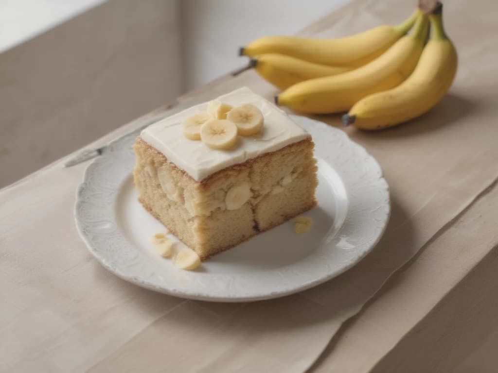 Delicioso Bolo de Banana com Canela