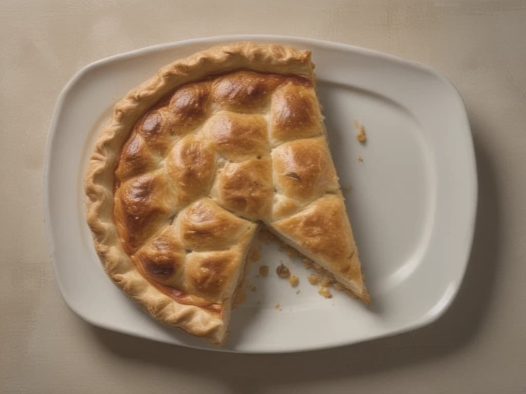 Delicioso Empadão de Frango: Conforto em Cada Garfada