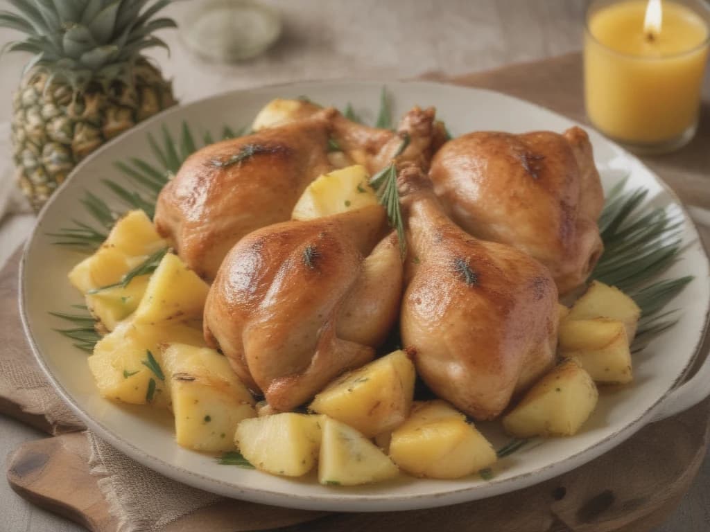 Delicioso Frango com Abacaxi: Um Sabor Tropical