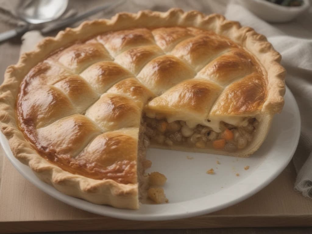 Empadão de Frango Cremoso: Uma Delícia Irresistível