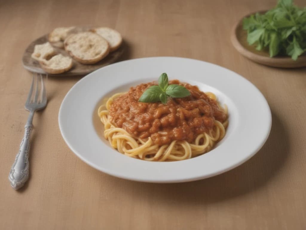 Massa ao Sugo Vegano