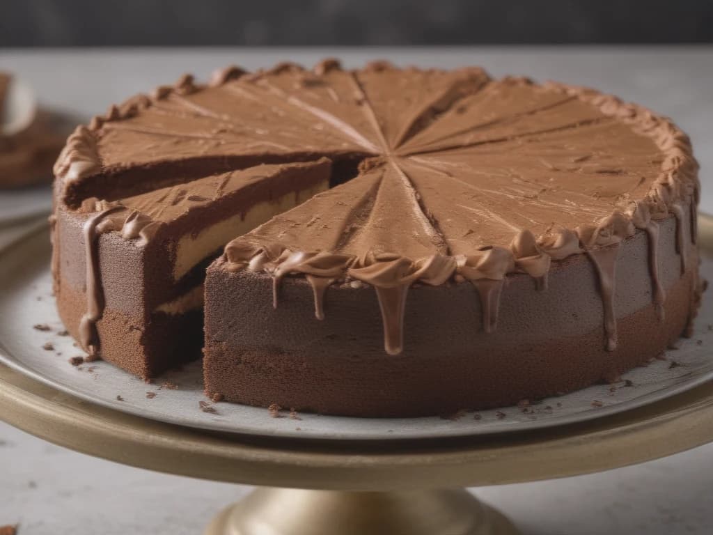 Receita Simples de Bolo de Chocolate Delicioso
