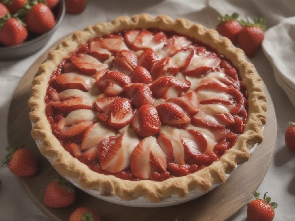 Torta de Morango com Chantilly