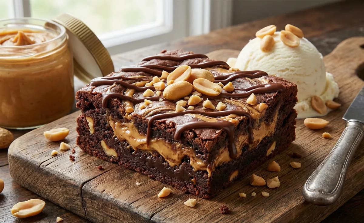 Delicioso Brownie de Amendoim: a Sobremesa dos Deuses