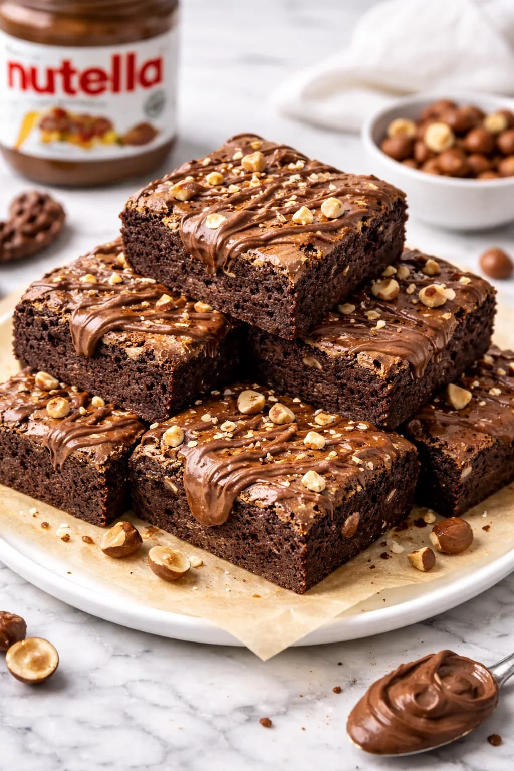 Irresistível Brownie de Nutella: Delícias de Chocolate