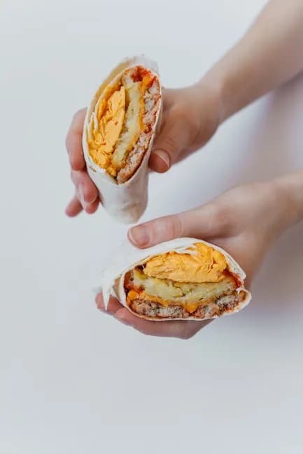 Burrito de Café da Manhã