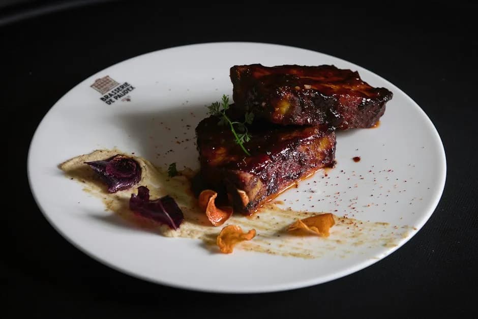 Costelinha de Porco ao Barbecue