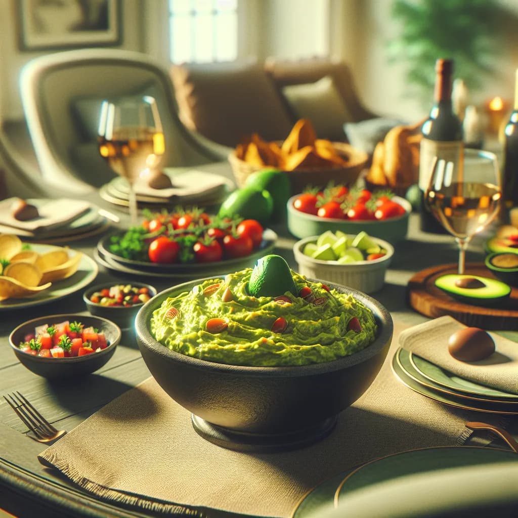 Guacamole Clássico: O Acompanhamento Perfeito para suas Reuniões