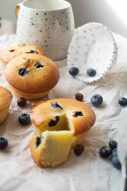 Muffins de Mirtilo