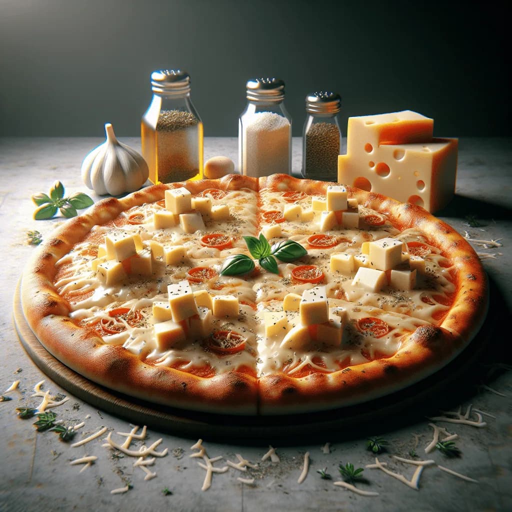 Pizza Quatro Queijos: A Combinação Perfeita de Sabores
