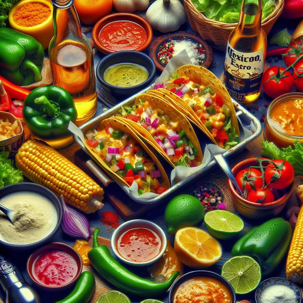 Tacos Mexicanos Fáceis: Sabor e Praticidade em um Só Prato