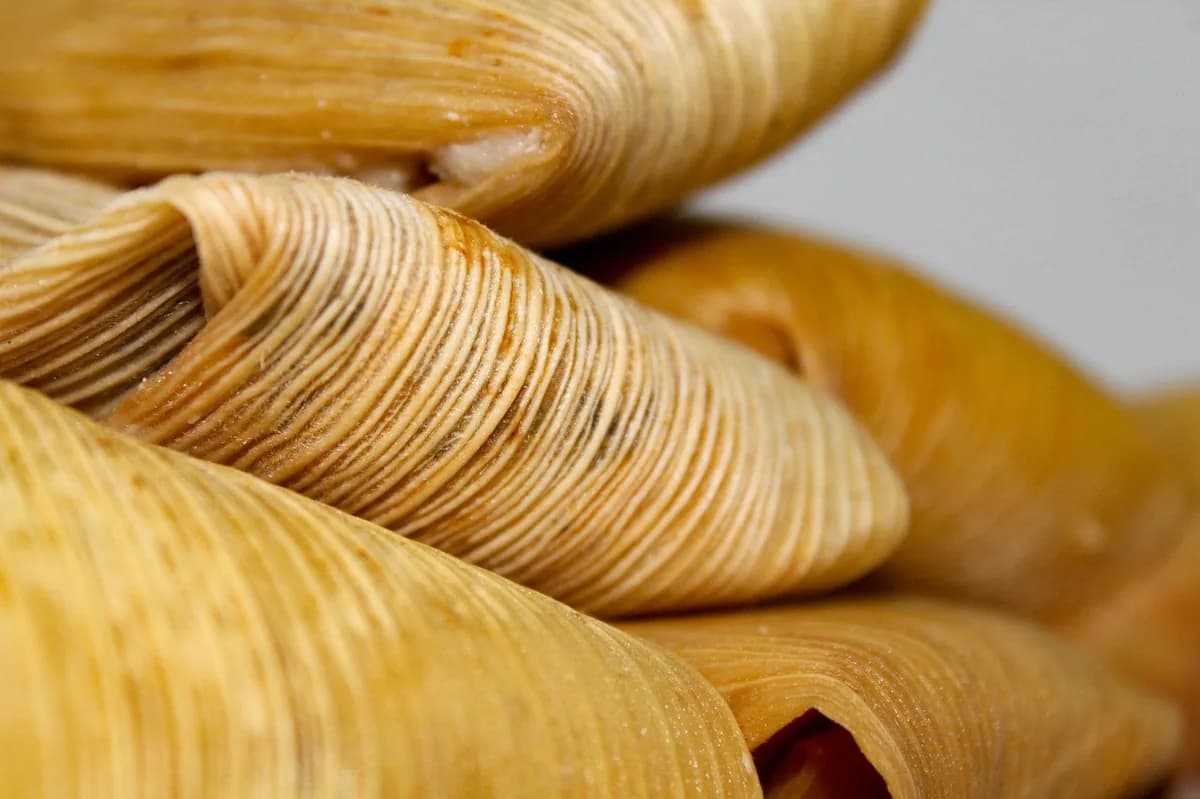 Deliciosos Tamales de Frango com Ervas