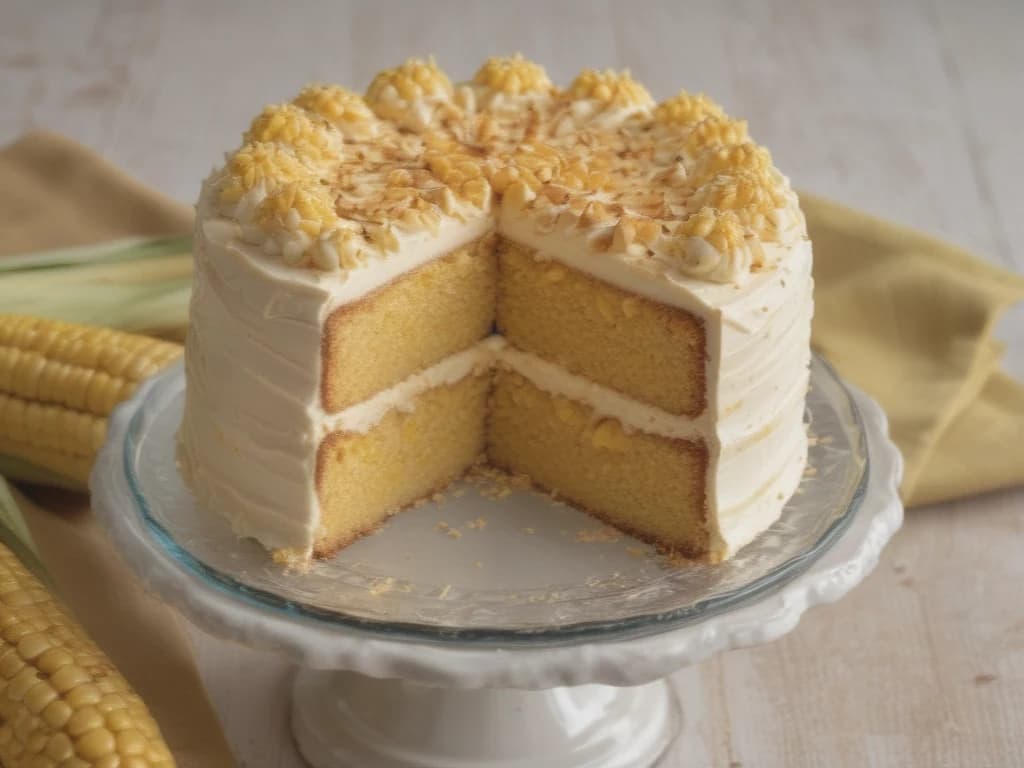 Bolo de Milho Cremoso: O Sabor da Fazenda