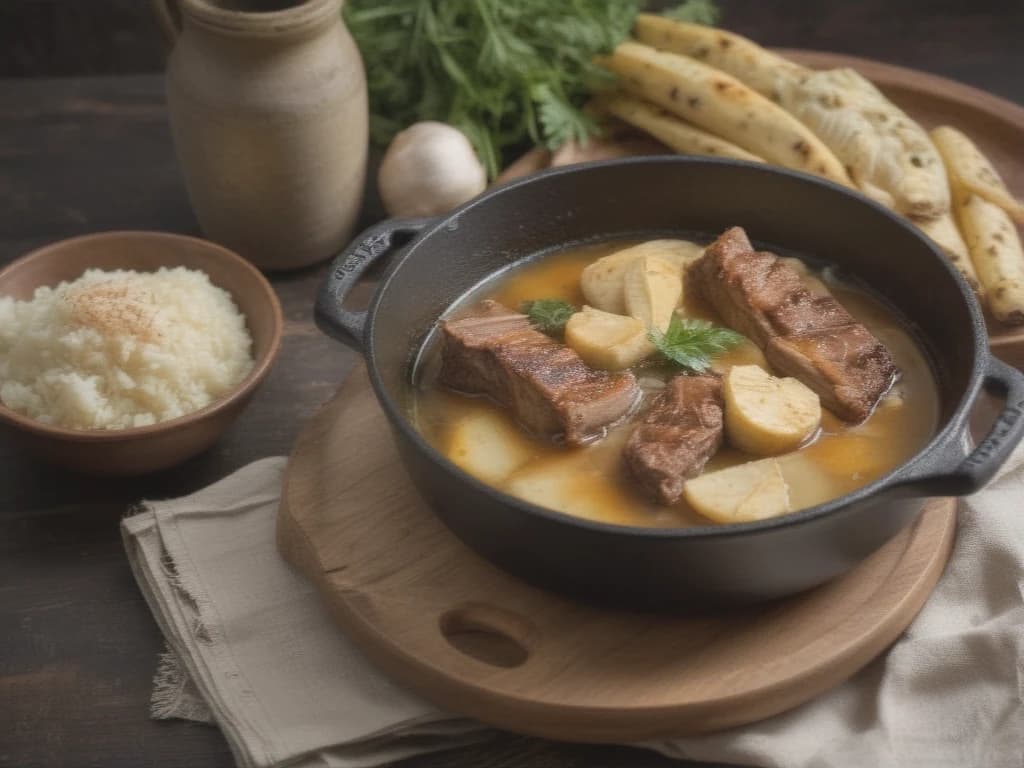 Caldo de Mandioca com Costela: Sabor e Conforto