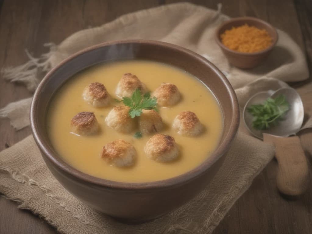 Como Fazer uma Sopa Cremosa de Mandioquinha