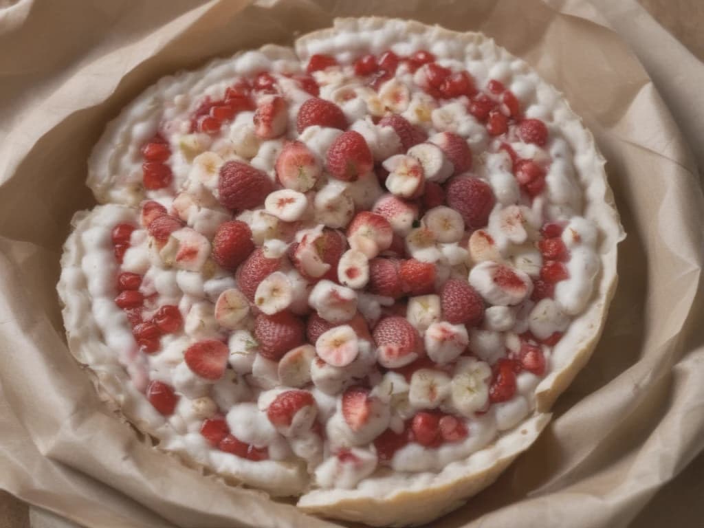 Crepioca de Cacau e Morango Deliciosa