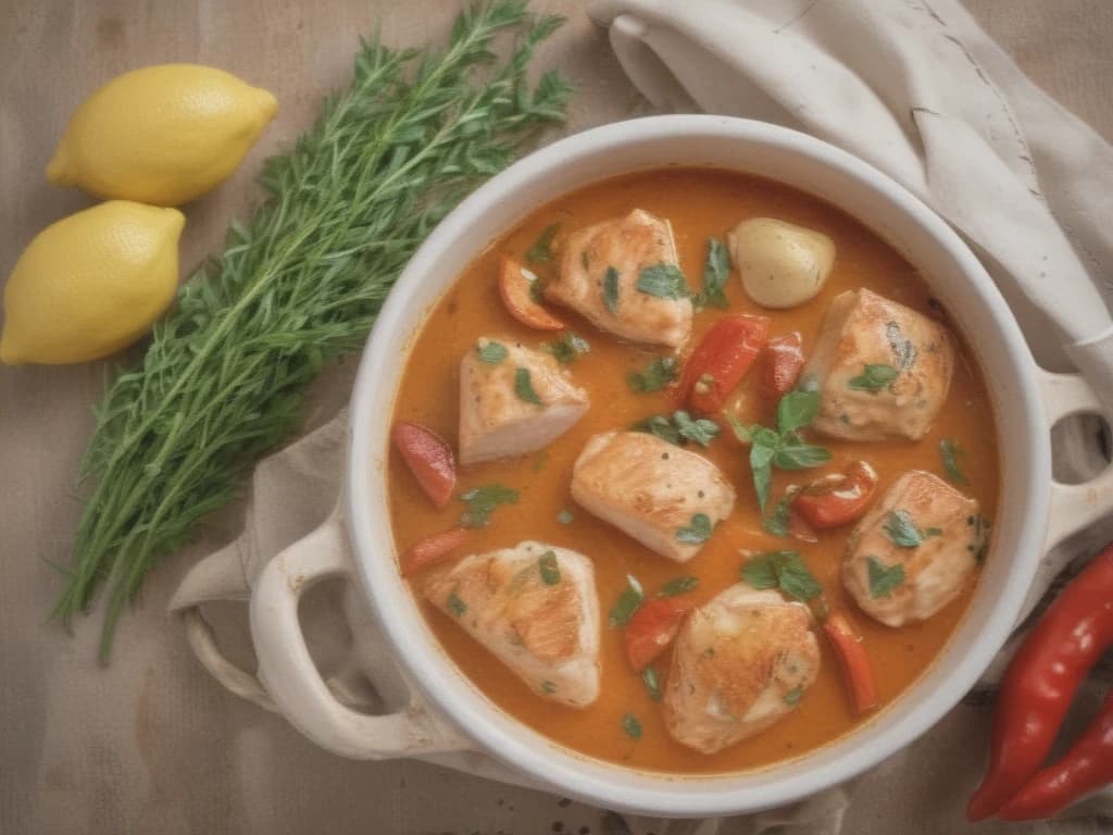 Deliciosa Moqueca Baiana com Peixe Fresco