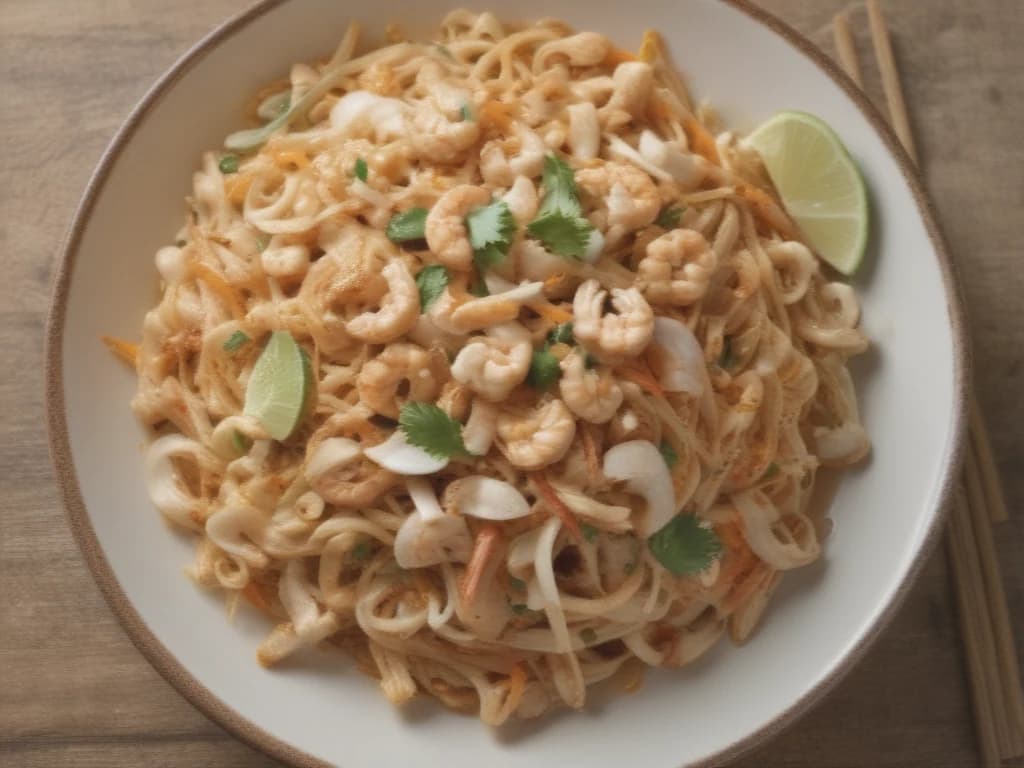 Deliciosa Pad Thai Tradicional