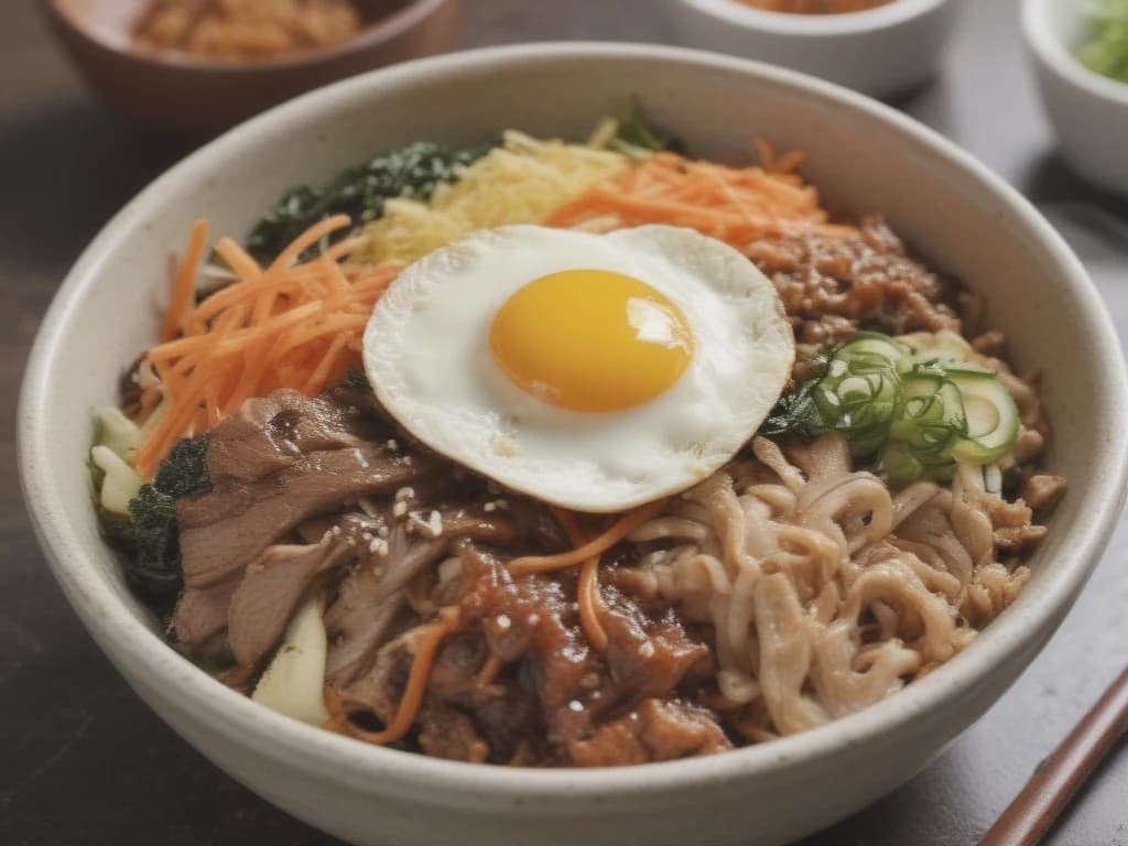Deliciosa Receita de Bibimbap Tradicional Koreano