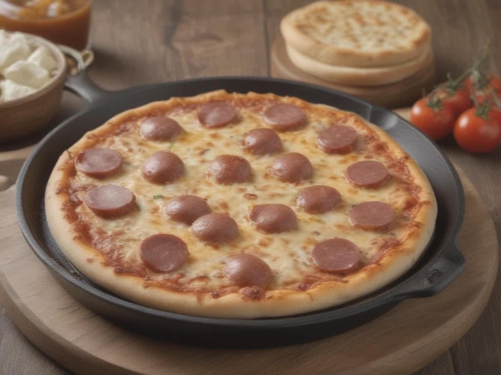 Deliciosa Receita de Pizza Caseira de Calabresa
