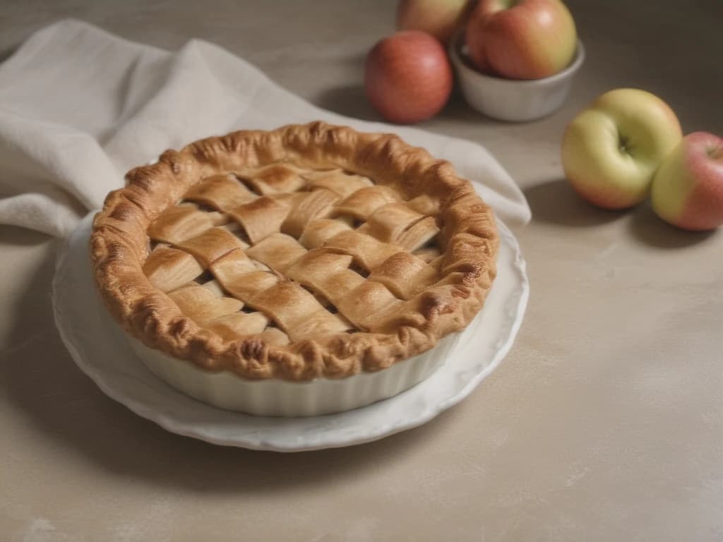 Deliciosa Torta Sem Farinha de Maçã