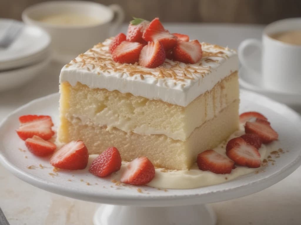 Delicioso Bolo Tres Leches para Adoçar Seu Dia