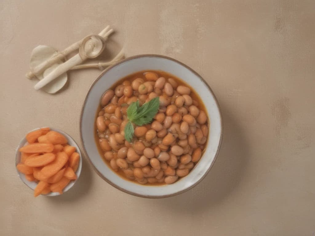 Delicioso Feijão Verde com Cenoura