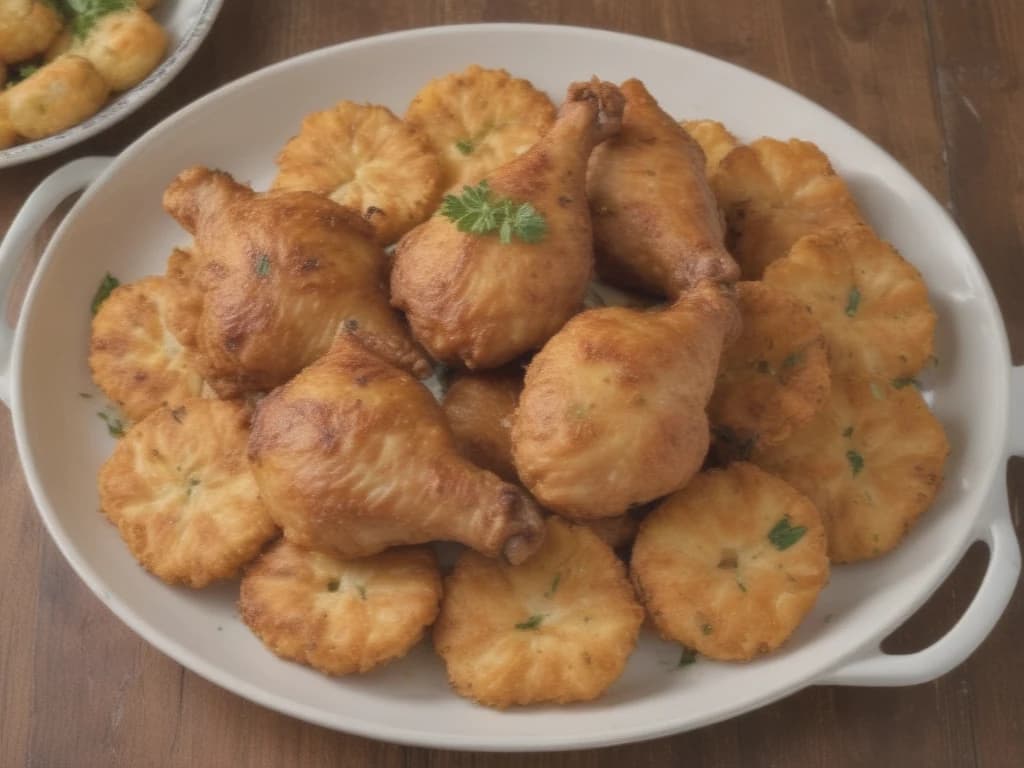 Delicioso Frango com Bolinhos: Uma Tradição Brasileira
