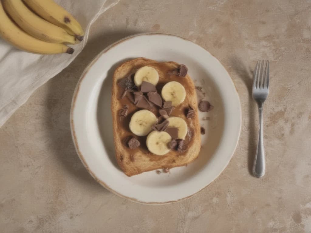 Delicioso Pão de Banana com Chocolate