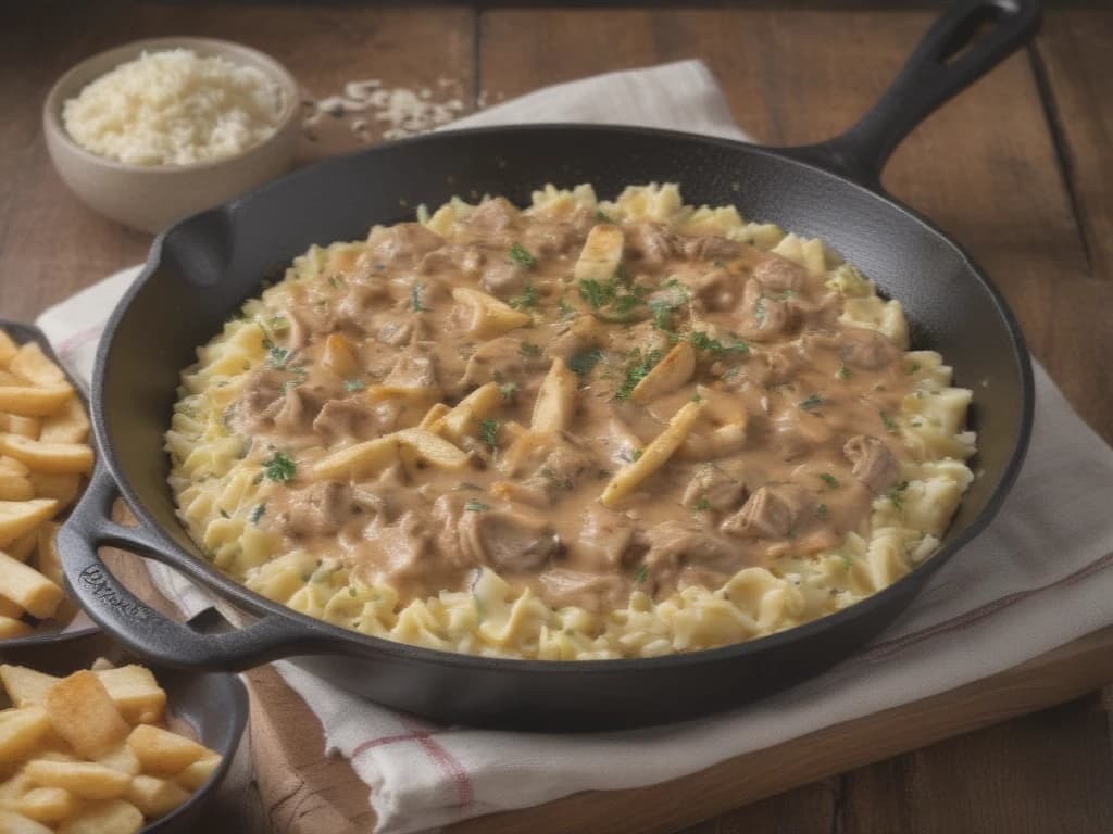 Delicioso Strogonoff Vegetariano: Sabor e Praticidade