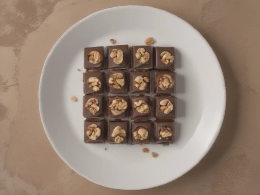 Deliciosos Brownies de Chocolate com Nozes