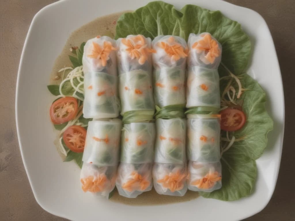 Deliciosos Summer Rolls: Receita Refrescante de Rolinho Vietnamita