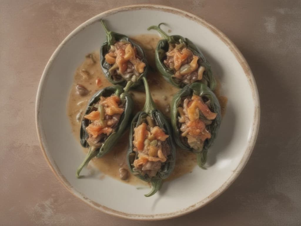 Descubra a Receita Tradicional de Chiles Poblanos
