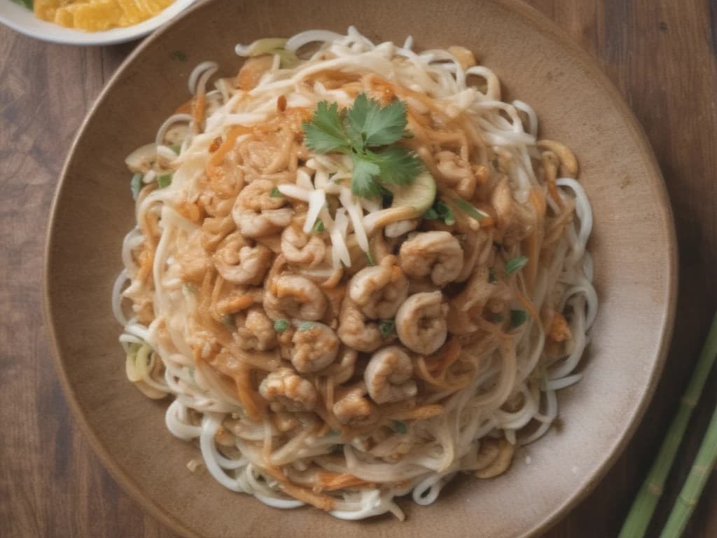 Experimente o Autêntico Pad Thai Tailandês em Casa