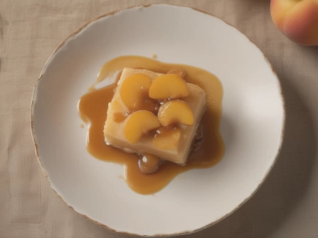 Pãezinhos Grudentos de Pêssego & Caramelo: Doce Abraço Matinal