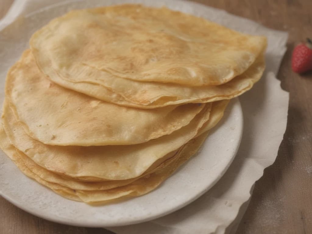 Receita de Massa de Crepe Doce Fácil e Deliciosa