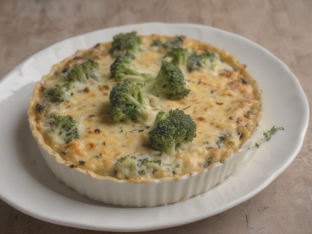 Receita Deliciosa de Brócolis Gratinado com Queijo