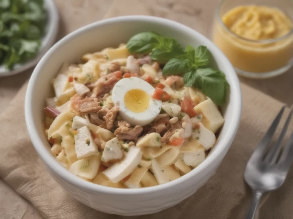 Receita Deliciosa de Salada de Repolho com Maionese Caseira