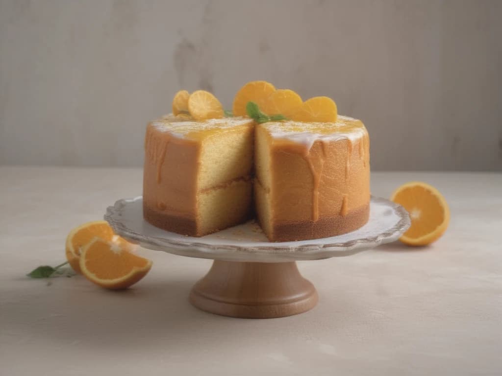 Receita Fácil de Bolo de Laranja Fofo