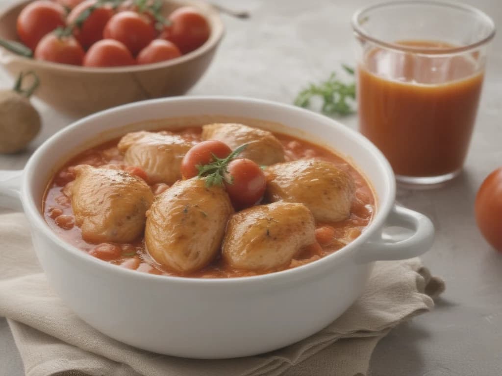 Receitas Fáceis na Panela de Pressão: Frango ao Molho de Tomate