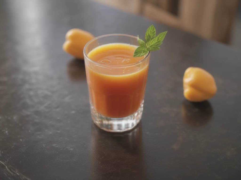 Refrescante Suco de Abacaxi com Gengibre