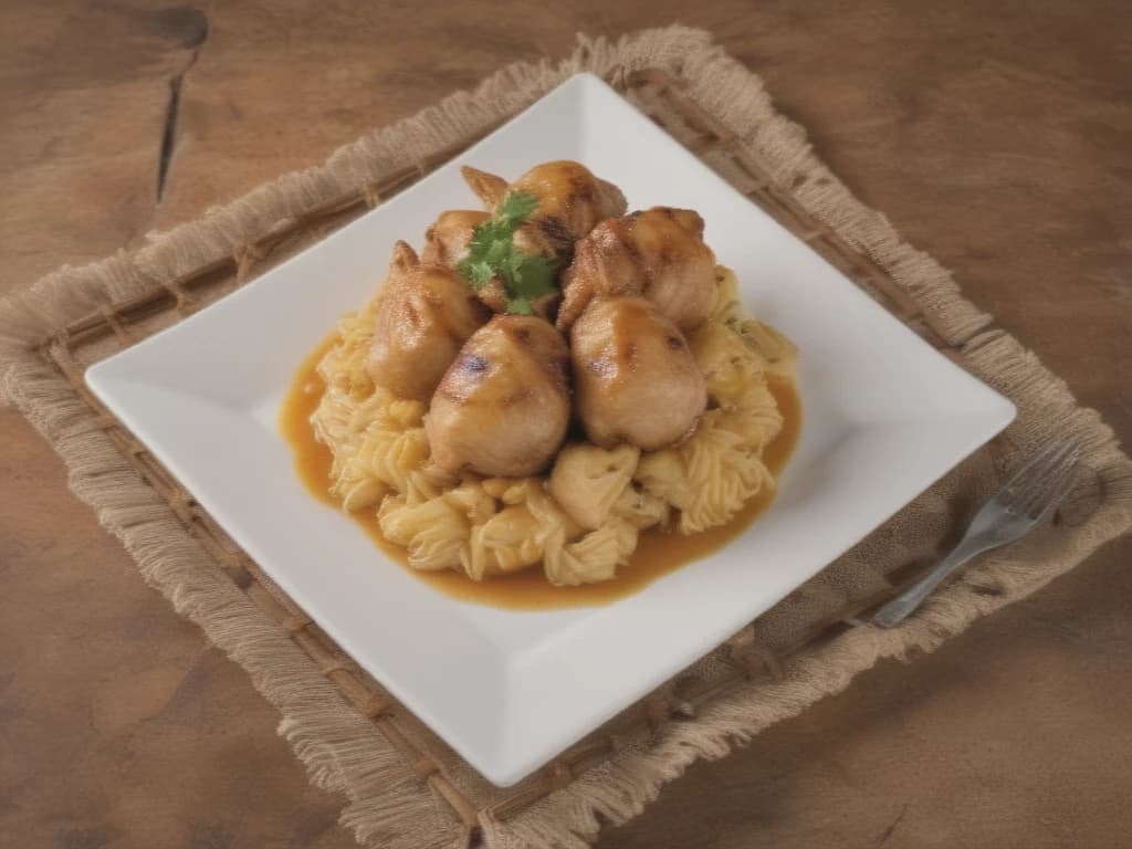 Saboroso Frango BBQ em Papelote: Jantar Completo e Fácil