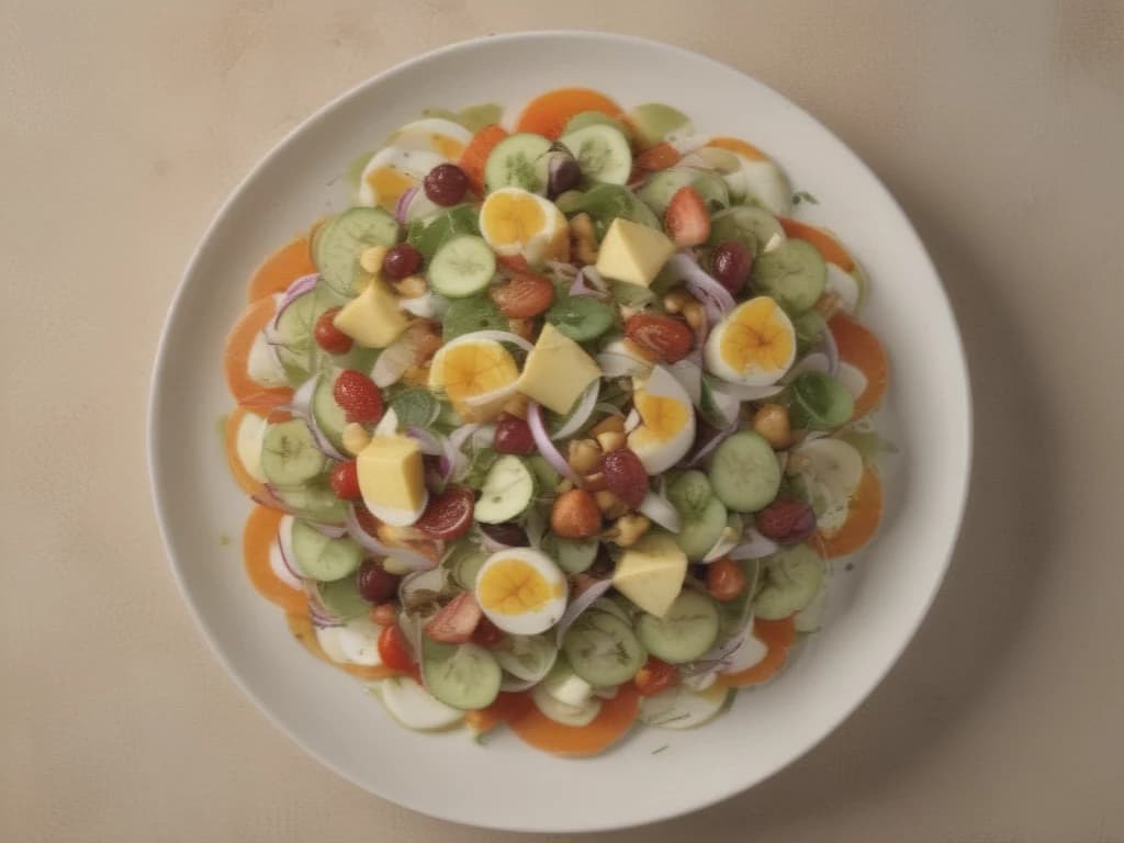 Salada Refrescante de Repolho Doce