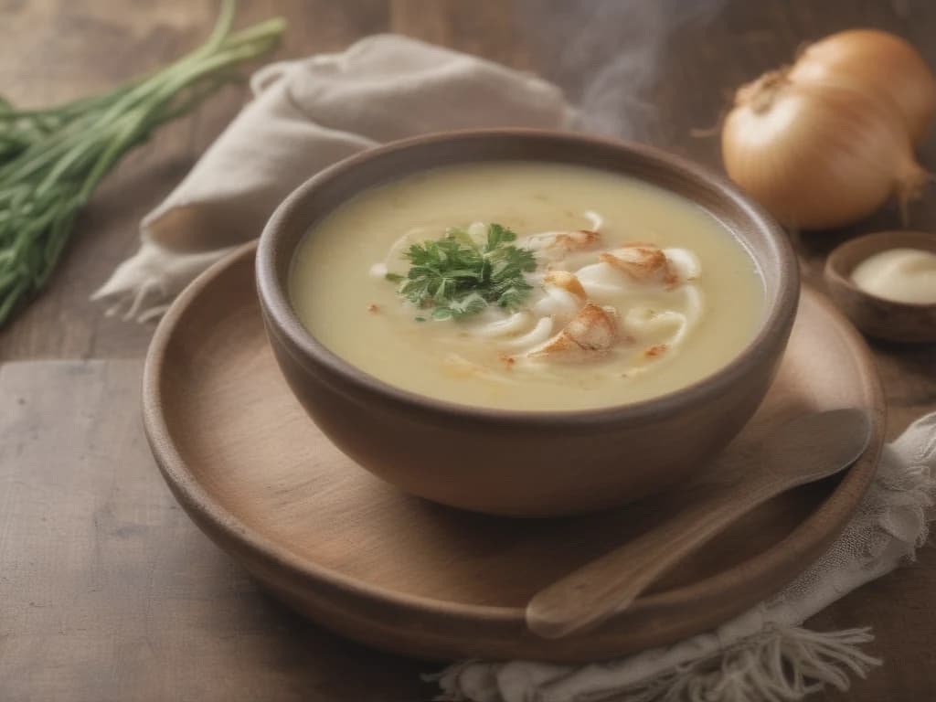 Sopa de Cebola Rápida e Deliciosa