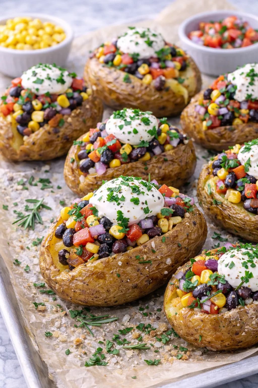 Batata Recheada Vegana: Sabor e Sustentabilidade