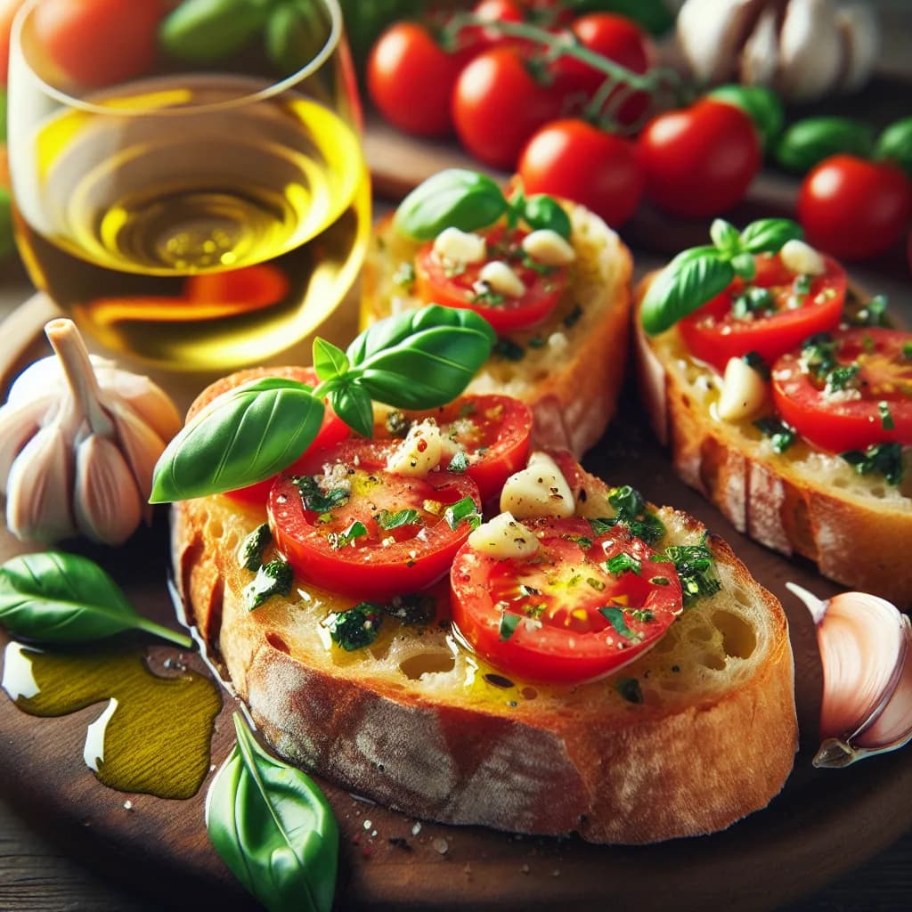 Bruschetta Italiana: O Sabor da Tradição em Cada Mordida