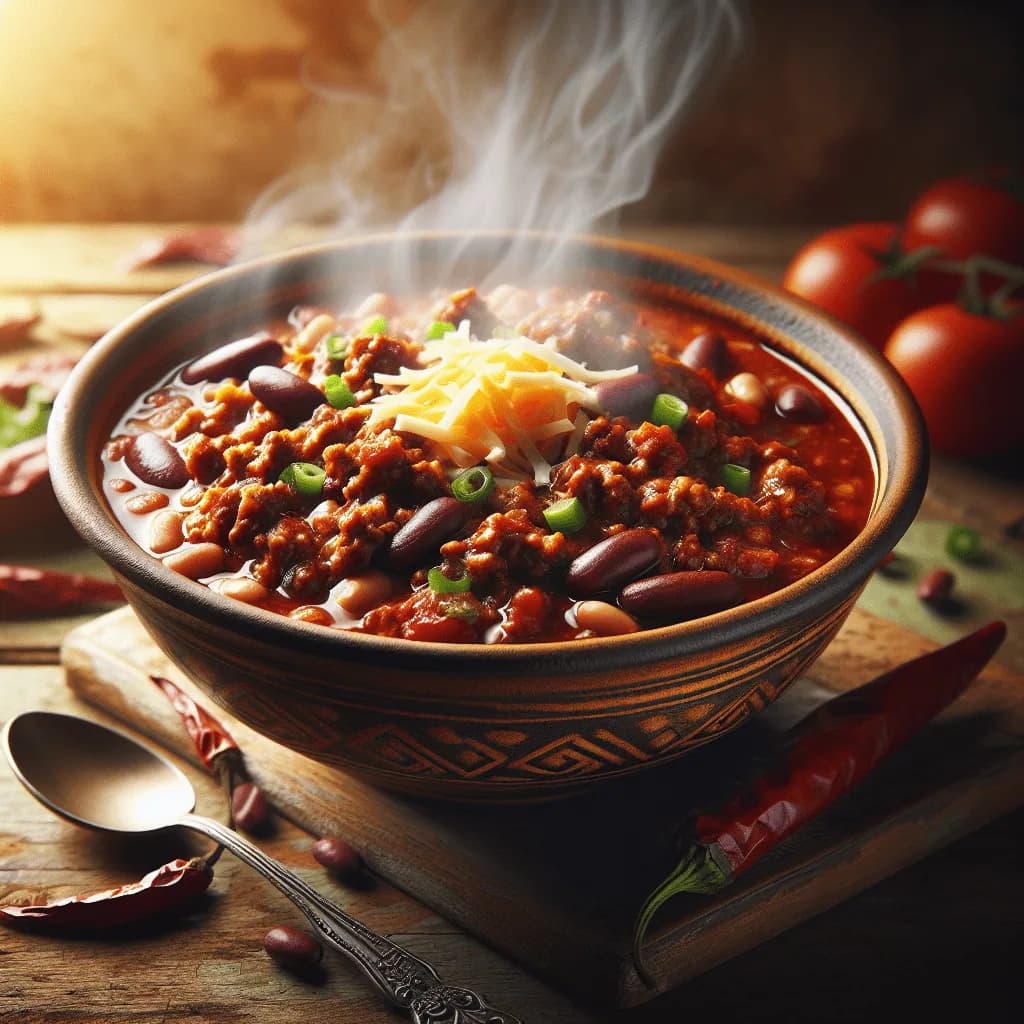 Chili com Carne: O Sabor da Tradição em Cada Colherada